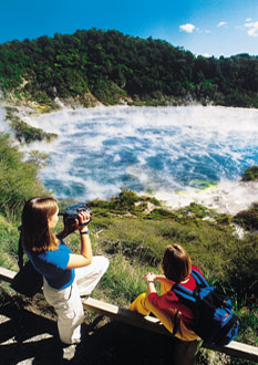 Spectacular views of the Thermal activity all around this picturesque location