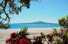 Rangitoto from Takapuna Beach